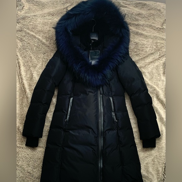 Mackage Kay-F down winter coat with signature fur collar NWT - Picture 3 of 13